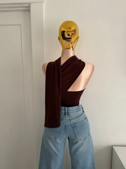 Vicky brown top