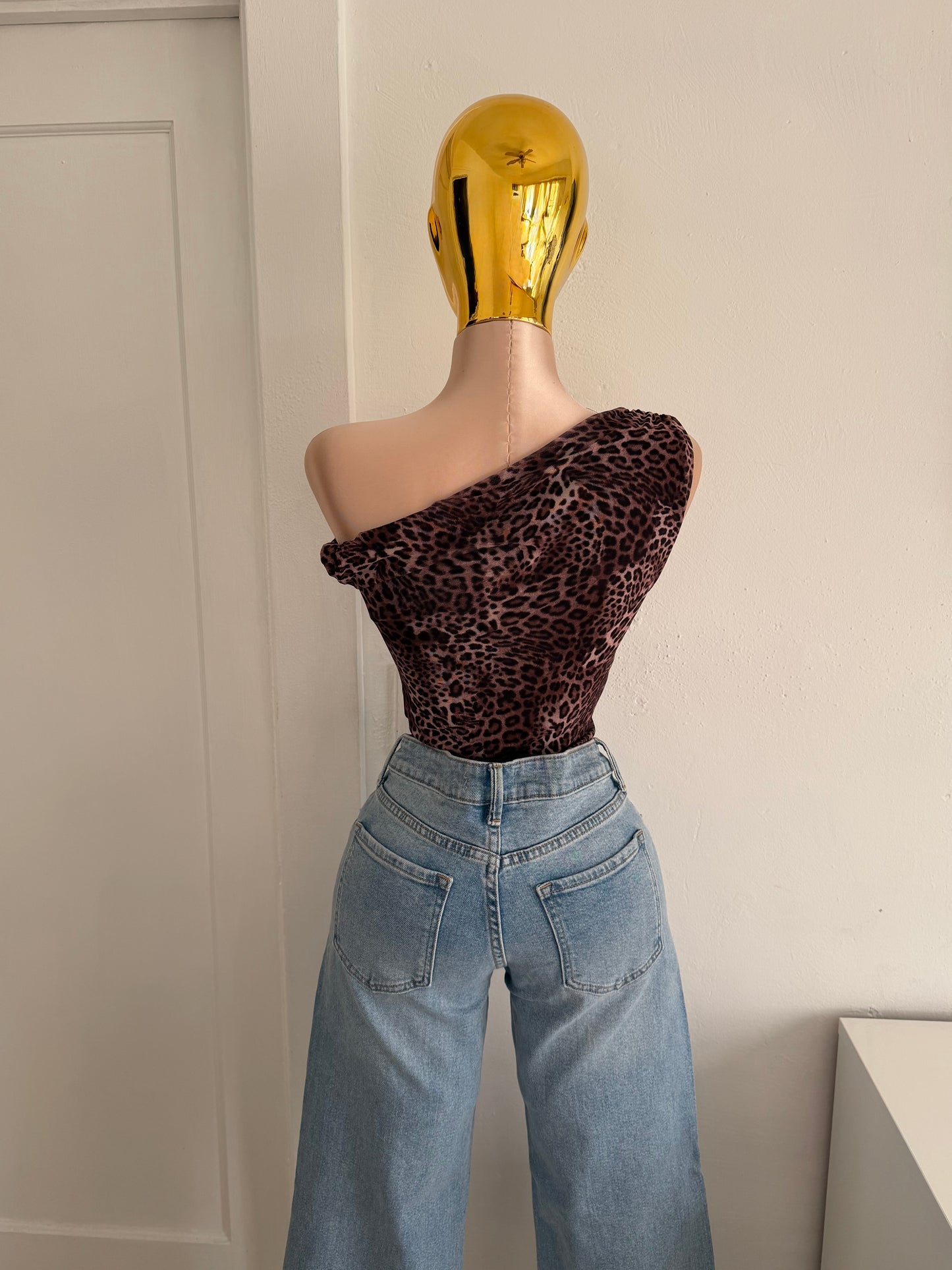 Ana animal mesh top