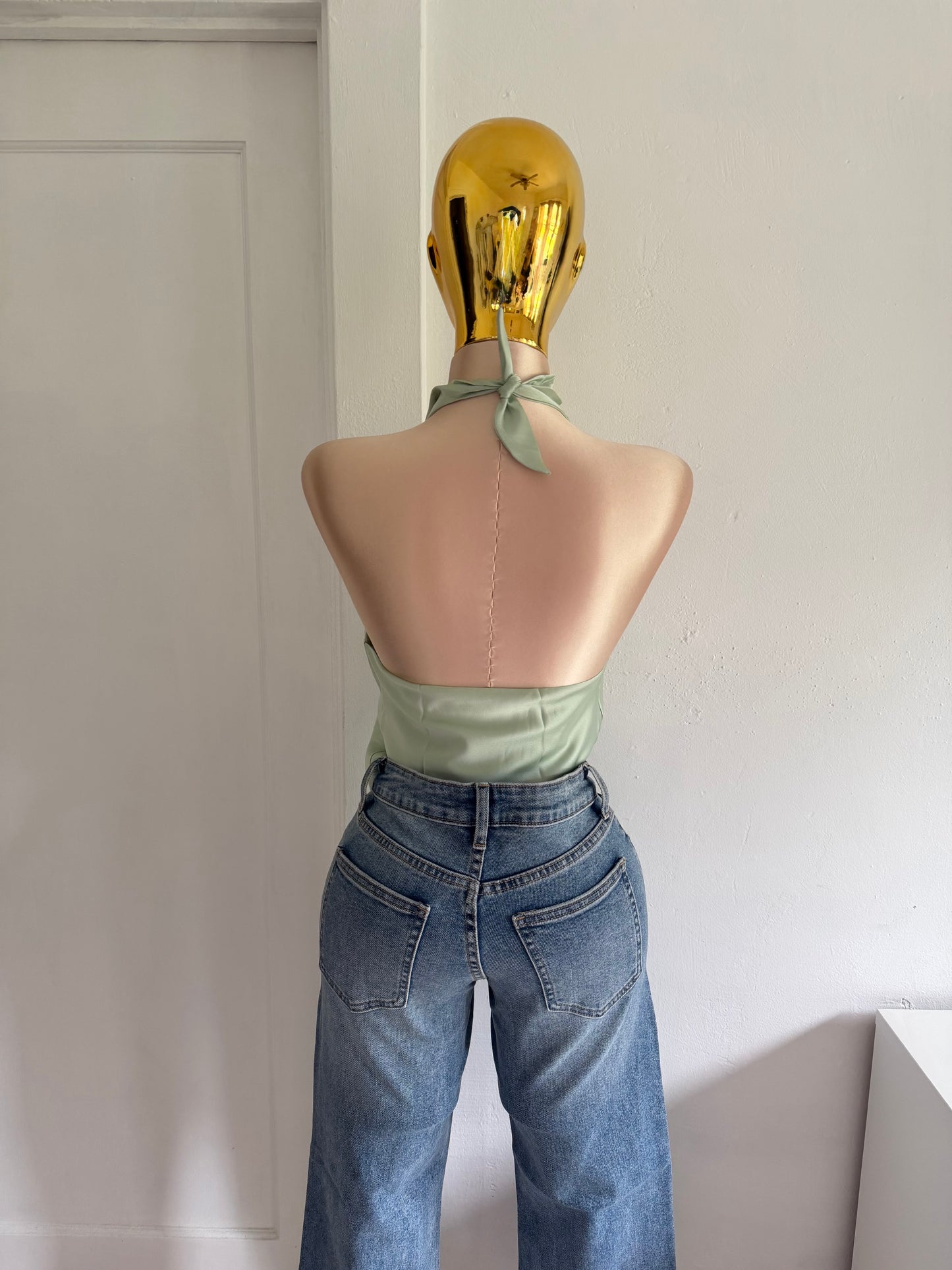 Romina pistachio top