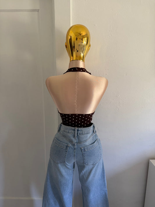 ceci brown top