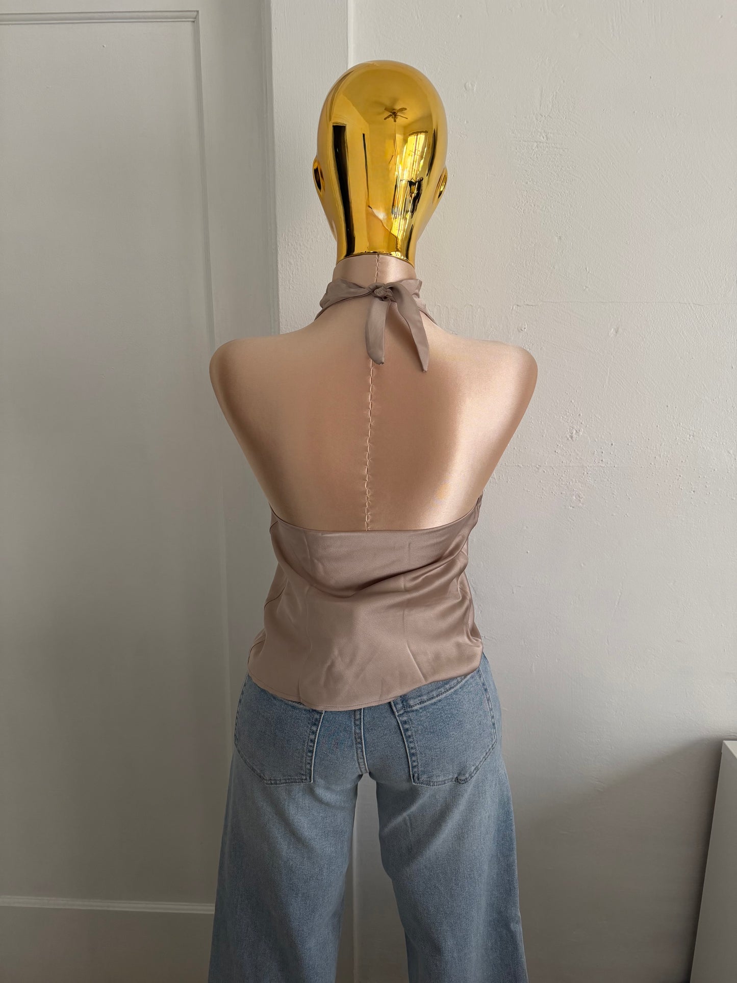 romina beige top
