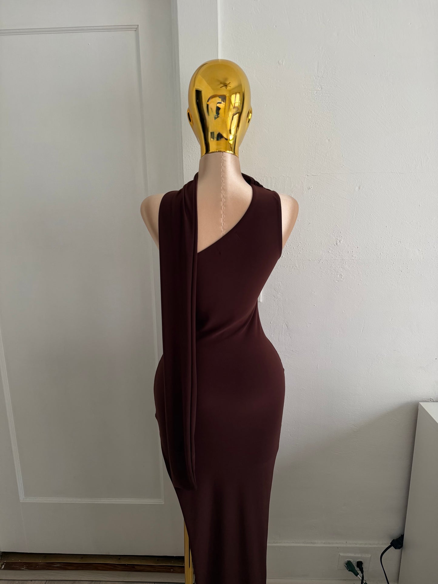 Marisol brown dress