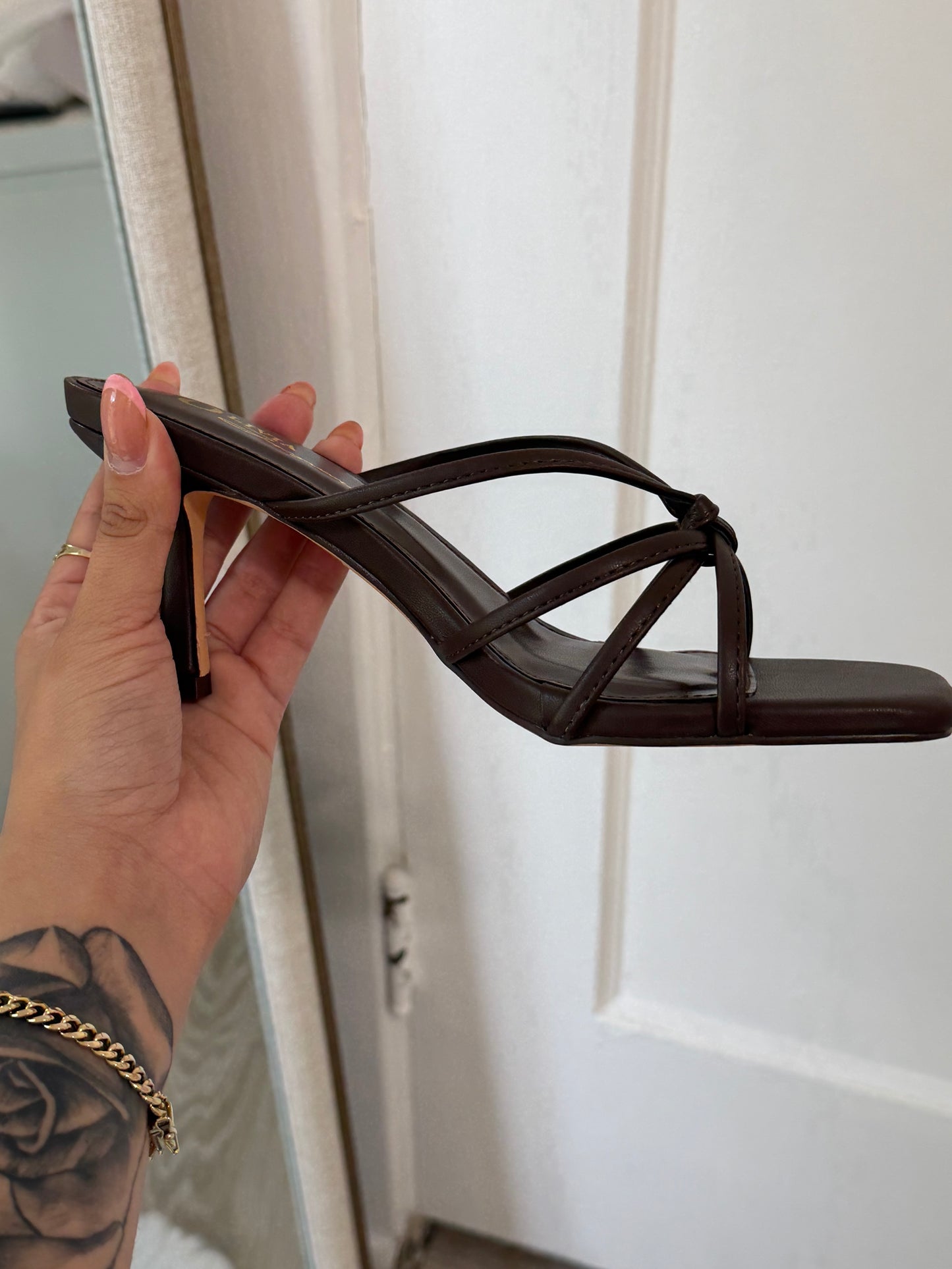 Mia brown heels