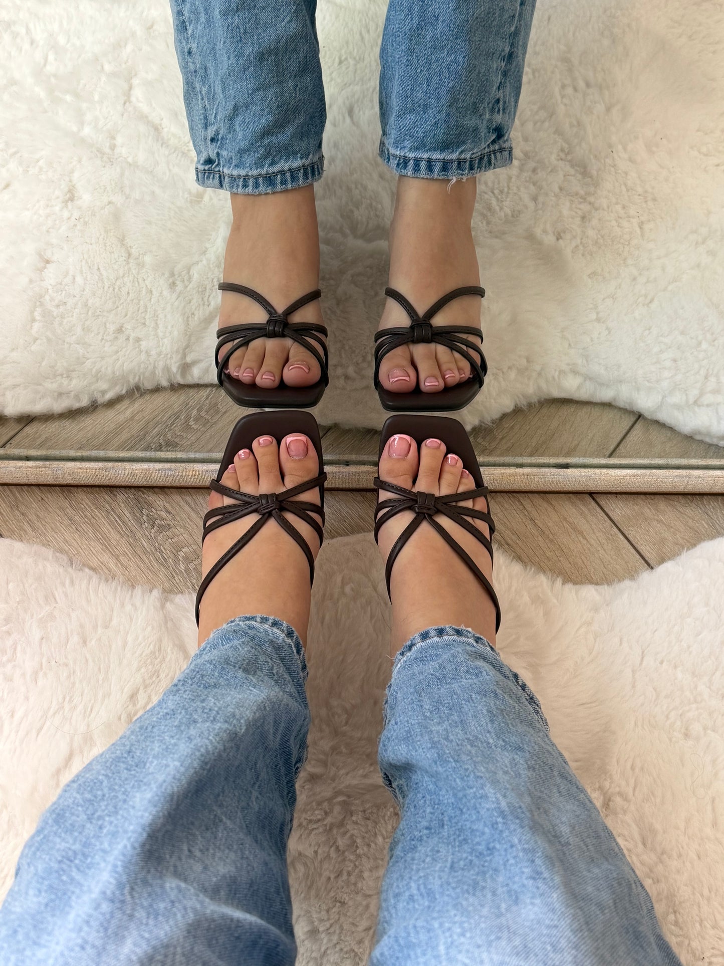 Mia brown heels