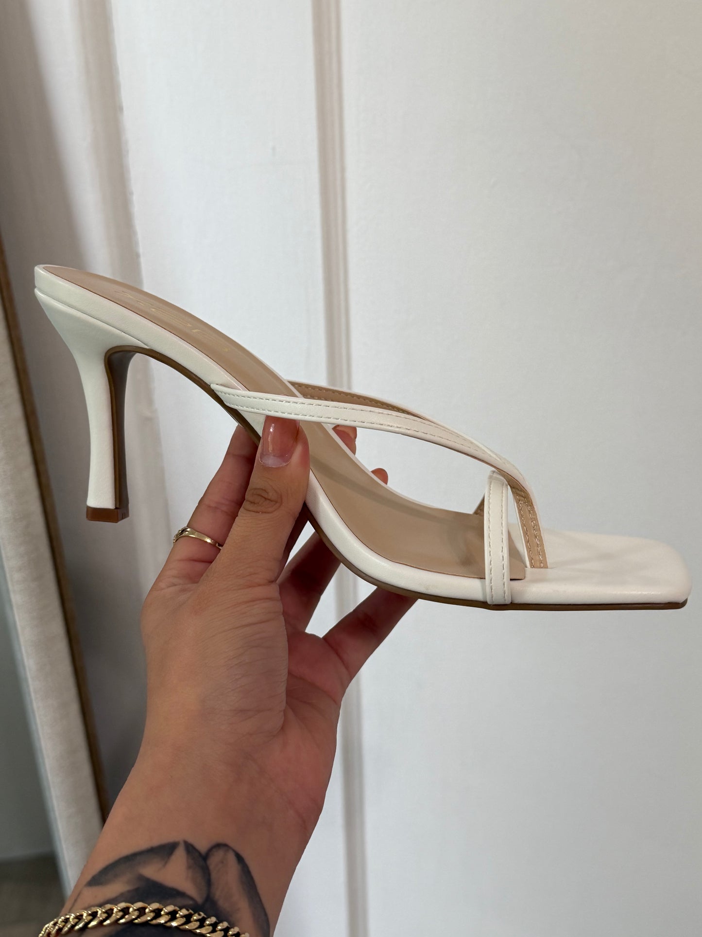 MARIA WHITE HEELS