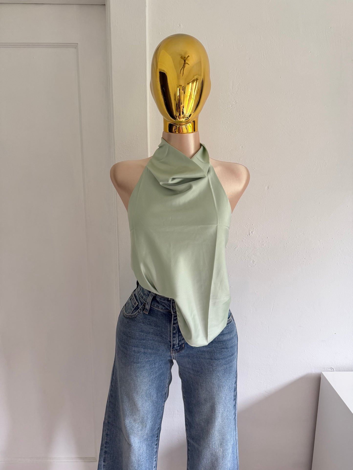 Romina pistachio top