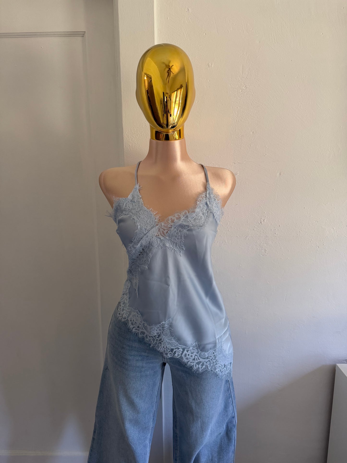 Diana blue top