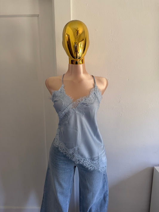 Diana blue top