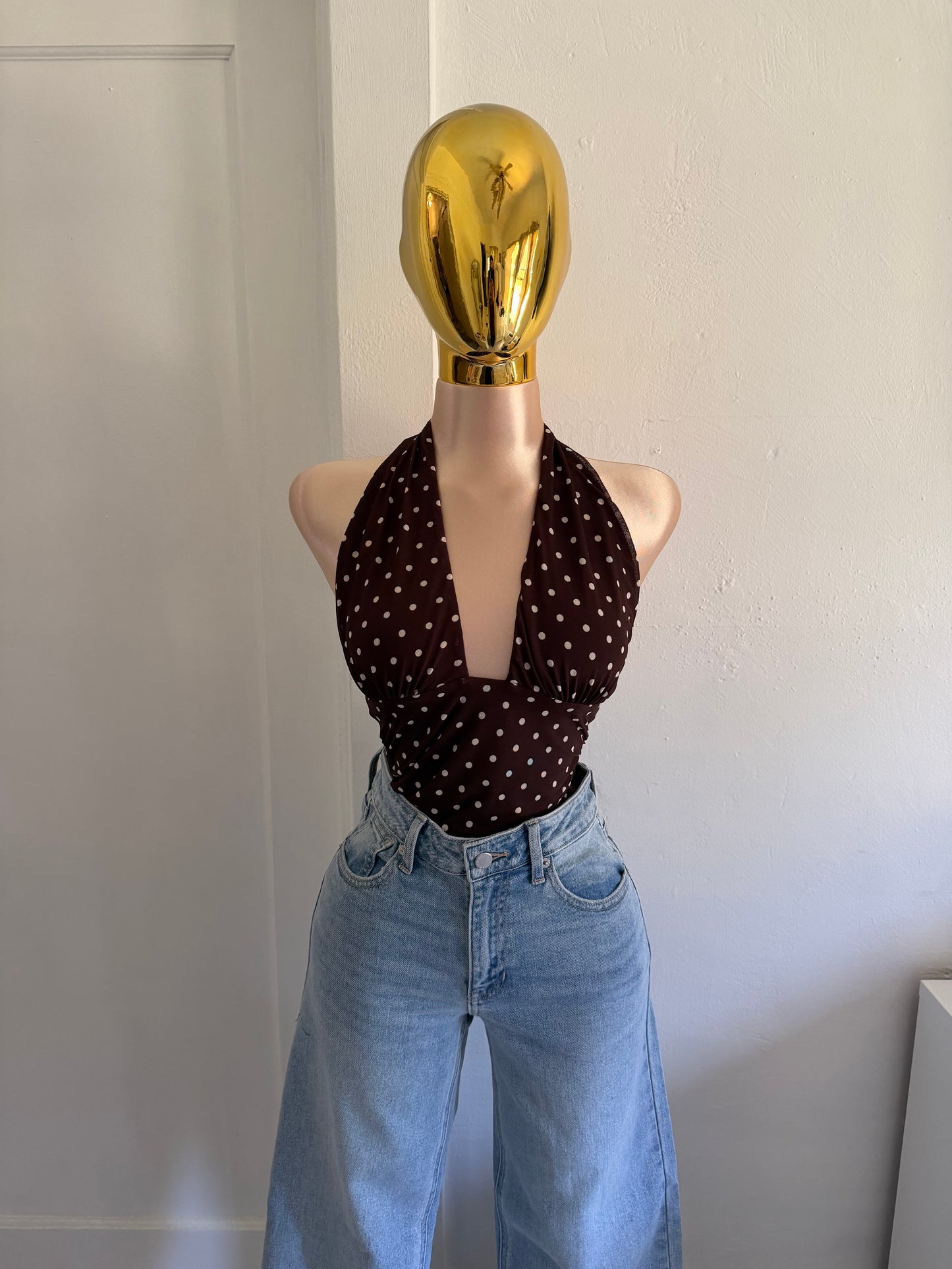 ceci brown top