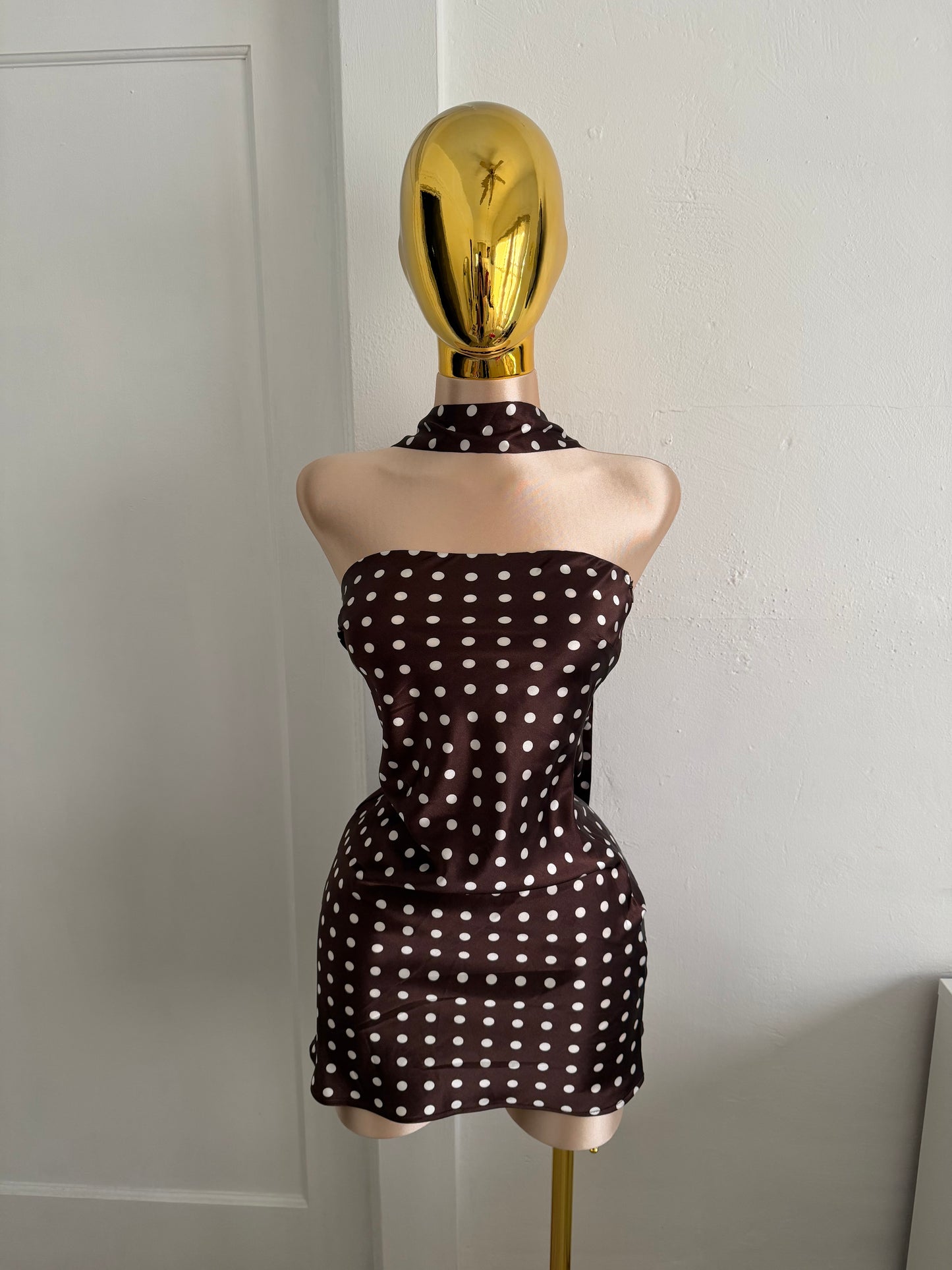 daisy brown dress
