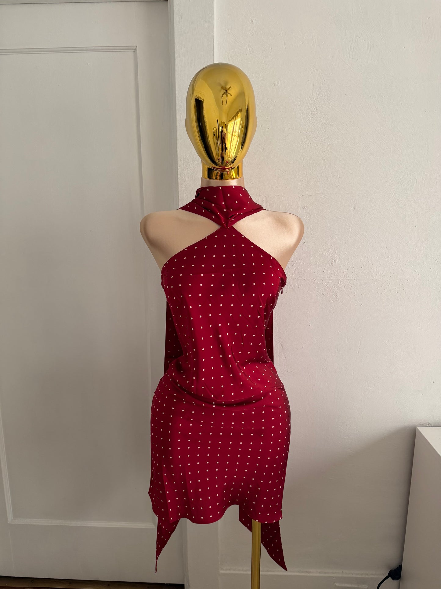 ruby red dress