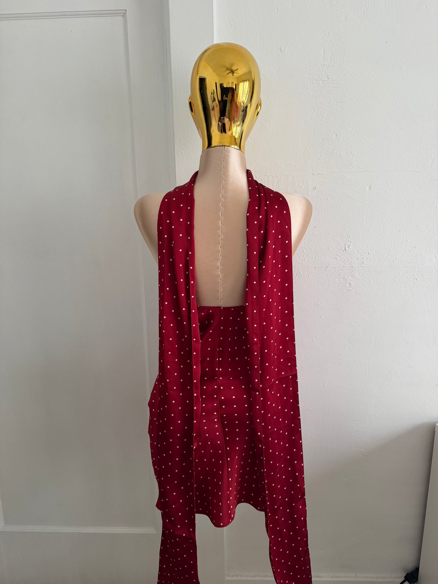 ruby red dress